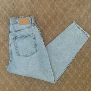 H&M High rise mom jeans